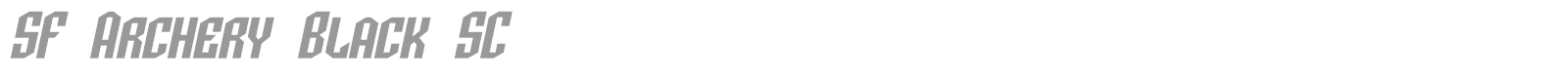 SF Archery Black font preview